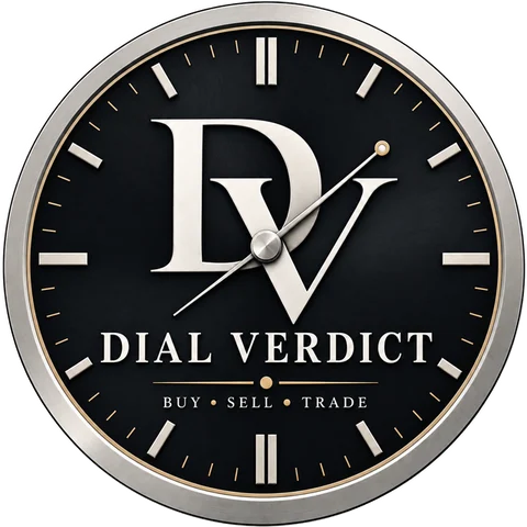 DialVerdict logo: Buy, Sell, Trade